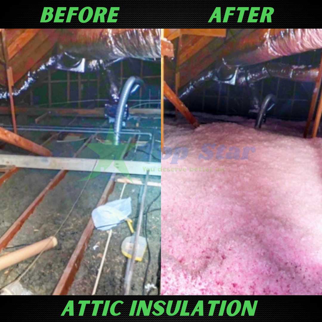 Attic Insulation Top Star Air Pros
