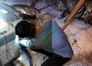 Air duct cleaning service in Houston
