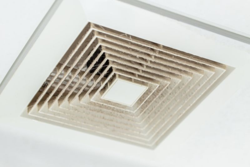 dirty air duct vent needing air duct cleaning allergies