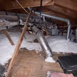 New attic insulation installed in Pasadena TX home